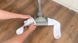 Apply to vacuum cleaner. It will make cleaning easier