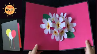 HOW TO MAKE A 3D FLOWER POP UP CARD FOR ALL OCCASIONS!
