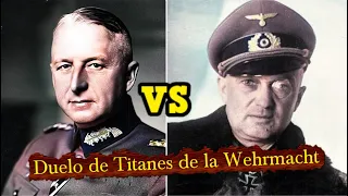 Erich von Manstein Vs Walter Model: Duelo de Titanes de la Wehrmacht