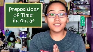 Prepositions of Time (in, on, at) - Civil Service Exam - English Grammar