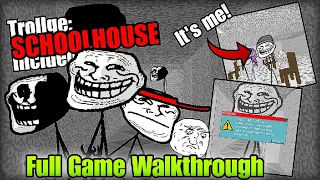 TROLLGE: SCHOOLHOUSE INCIDENT | Full Game Walkthrough | No commentary