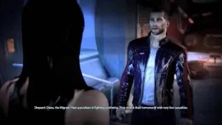 Mass Effect 3: Diana Allers romance scene