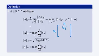 L1.1:  Mathematical Tools – 6 Matrix norms