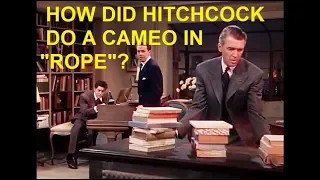 How Did Alfred Hitchcock Do A Cameo In "Rope"? (1948)