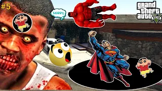 GTA 5 | DORAEMON GOT KIDNAPPED | PART-5 |BIGGEST ZOMBIE APOCALYPSE IN GTA 5