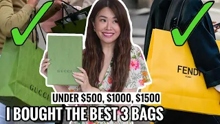 I Bought The BEST Luxury Bags Under $500, $1000 & $1500! ft Gucci, Fendi & More | Unboxing Haul