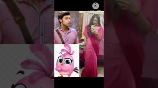 Manik /Nandini/ as Angry Birds🐣/ #parth #niti #shorts