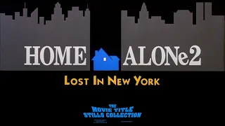 Home Alone 2: Lost in New York (1992) title sequence