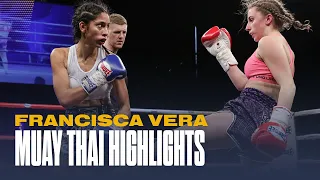 Francisca Vera Muay Thai Highlights | Fight Record