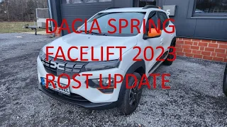 Dacia Spring Facelift 2023 ROST UPDATE