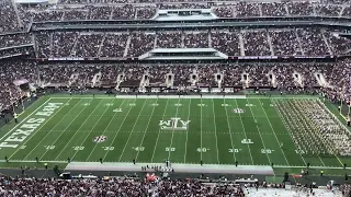 Time-lapse of Aggie Band’s halftime performance vs South Carolina