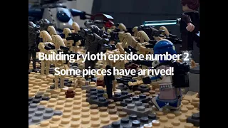 Lego Star Wars Building Ryloth In LEGO Episode 2: A lot of parts