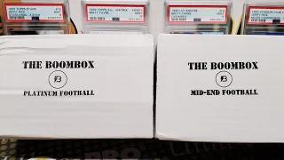 Platinum + Mid-End Football Boombox Opening. September 2022