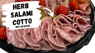 HERB SALAMI COTTO: Make This DELICIOUS Deli Meat at Home!! // Matt the Butcher