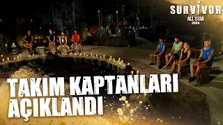 Heyecanlı Geçen Konseyde Takım Kaptanları Açıklandı | Survivor All Star 2024 124. Bölüm