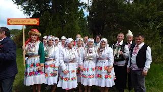 Фестиваль марийских свадеб п. Морки 2018г. "Поро кас" Ондропсола.