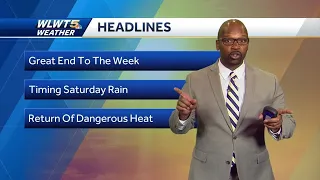 Heat And Storm Chances Creep Up