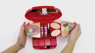 KMES portable makeup kit box//affordable price//wholesale price//eyeshadow pallete//good price
