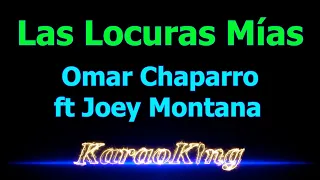 Omar Chaparro - Las Locuras Mias - Karaoke