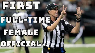 Meet Sarah Thomas the NFL's First Full-Time Female Official | NFL 360 Changing Stripes