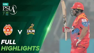 Full Highlights | Islamabad United vs Peshawar Zalmi | Match 24 | HBL PSL 7 | ML2T