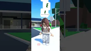 HE IS RUNNING OUT OF ROBUX IN ROBLOX #shorts