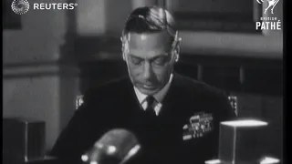 King George VI speaks on VE Day (1945)