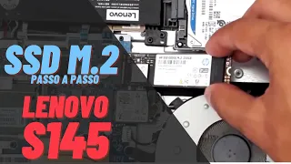 Como instalar SSD M.2 NVMe no Notebook Lenovo Ideapad S145