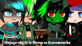 Ninjago Reacts to Morro as Scaramouche |Implied HeizouKazuScara|《Please read Desc》
