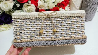 DIY🌸Storage basket/Корзина для хронения