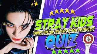 THE ULTIMATE STRAY KIDS QUIZ ! ✨ ARE YOU A REAL STAY? 👑 | KPOP GAME | KPOP QUIZ 2024