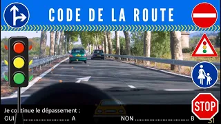 2024 Nouveau examen code de la route ✅ test 6 😘 France permis #codedelaroute #france