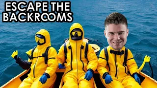 POWRÓT do BACKROOMS, ale WSZĘDZIE JEST WODA | Escape The Backrooms