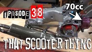 Building a 70cc Minarelli Top Performance scooter engine for our Yamaha CA 50cc - TST Ep. 38