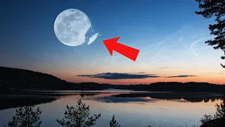 Gigantyczny Kawałek Księżyca Oderwał Się i Zbliża do Ziemi