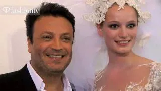 Zuhair Murad After the Show ft Siri Tollerod - Paris Couture Fashion Week Fall 2011 | FashionTV FTV