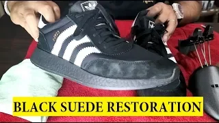 HOW TO RESTORE BLACK SUEDE on INIKI RUNNERS (Tutorial video)