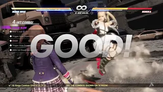 DEAD OR ALIVE 6 Marie Rose combo challenge complete