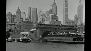 Lower Manhattan Waterfront 1930s