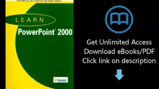 Download Learn PowerPoint 2000 PDF