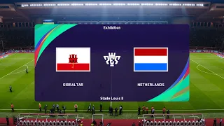 PES 2021 | Gibraltar vs Netherlands - Europe World Cup Qualification | 30/03/2021 | 1080p 60FPS