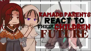 Past Kamado family react to Tanjiro《Kie Kamado and Tanjuro gacha reacts》Demon Slayer♡