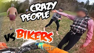 Stupid, Angry People Vs Dirt Bikers 2023 - Angry Man Attack Biker