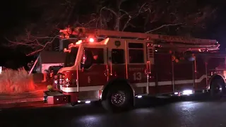 Major Response to Chimney Fire in Levittown