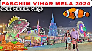 Underwater Tunnel Aquarium in Delhi ♥️ || Paschim Vihar || Paschim Vihar Mela 2024