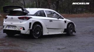 Sordo Testing - 2017 WRC Rallye Monte-Carlo - Michelin Motorsport