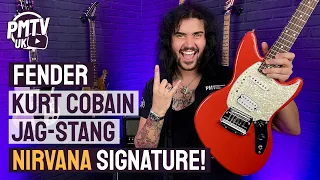 Fender Kurt Cobain Jag-Stang - From Kurt's Sketchbook To The Stage! This Iconic Guitar Is BACK!