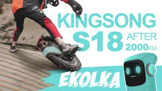 ⚡ KINGSONG S18 REVIEW (AFTER 2000 KM) [4K]