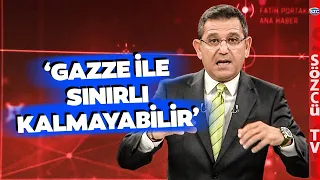 'Eli Kulağında' Fatih Portakal İsrail'in Kara Harekatını Böyle Duyurdu!