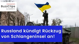 Russische Armee verkündet Rückzug von Schlangeninsel!